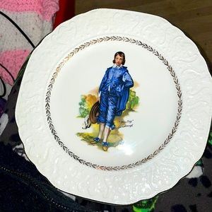 Vintage “Blue Boy” Plate